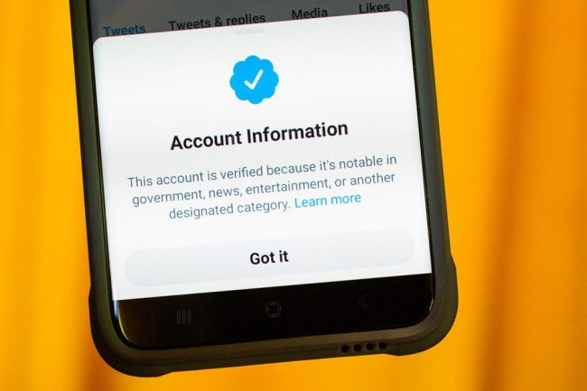 get verified on twitter