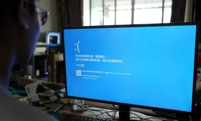 Microsoft's 'Blue Screen of Death' makes a return